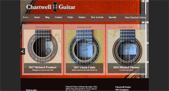 Desktop Screenshot of chartwellguitar.com